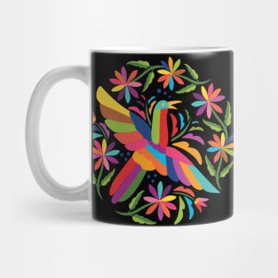 Mexican Otomí Flying Bird by Akbaly Mug